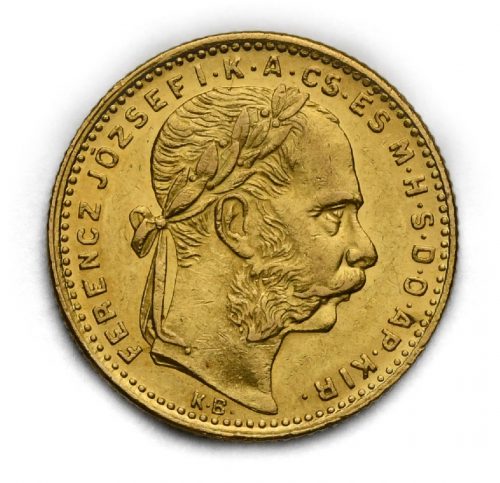 8 Zlatník František Josef I. 1882 KB
