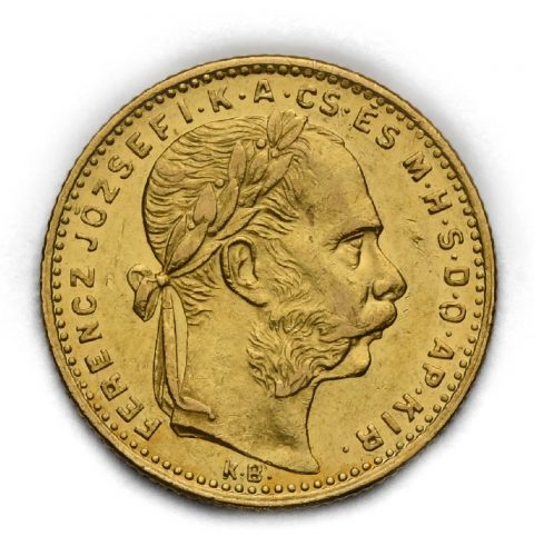 8 Zlatník František Josef I. 1882 KB
