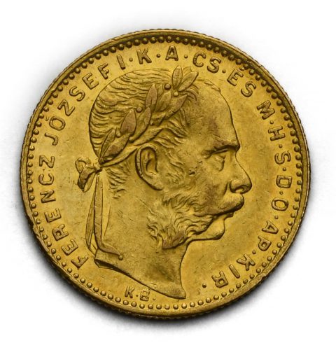8 Zlatník František Josef I. 1887 KB