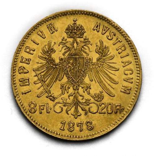 8 Zlatník František Josef I. 1878