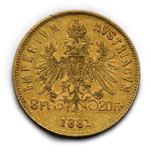 8 Zlatník František Josef I. 1881