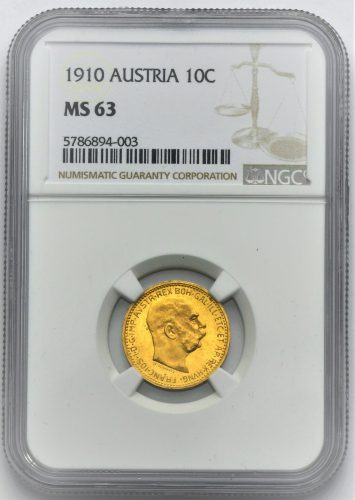 10 Koruna František Josef I. 1910