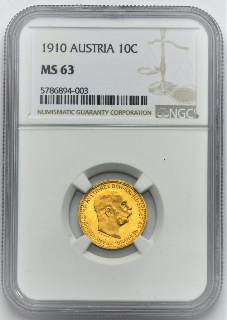 10 Koruna František Josef I. 1910