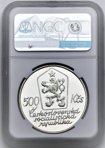 500 Koruna 1987 Josef Lada Proof