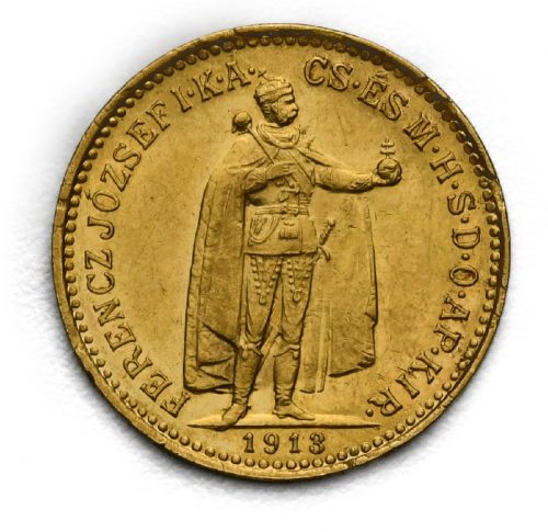 10 Koruna Františka Josefa I. 1913 KB
