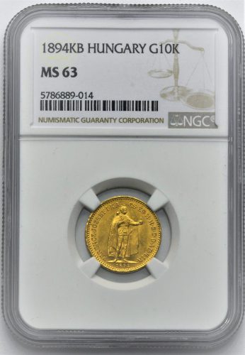 10 Koruna František Josef I. 1894 KB