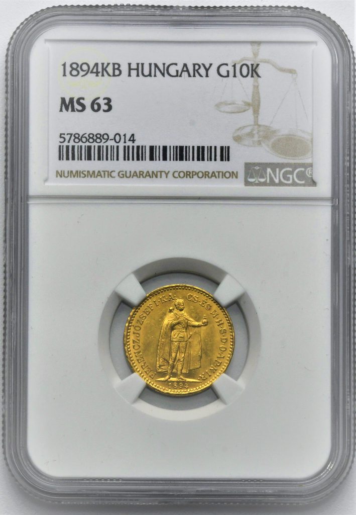 10 Koruna František Josef I. 1894 KB