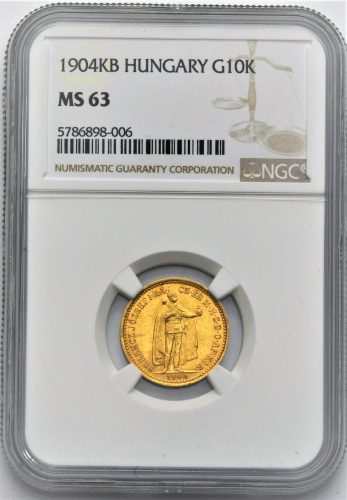 10 Koruna František Josef I. 1904 KB