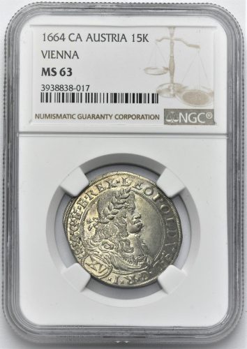 15 Krejcar Leopold I. 1664 CA