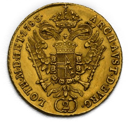 2 Dukát Josef II. 1783 E