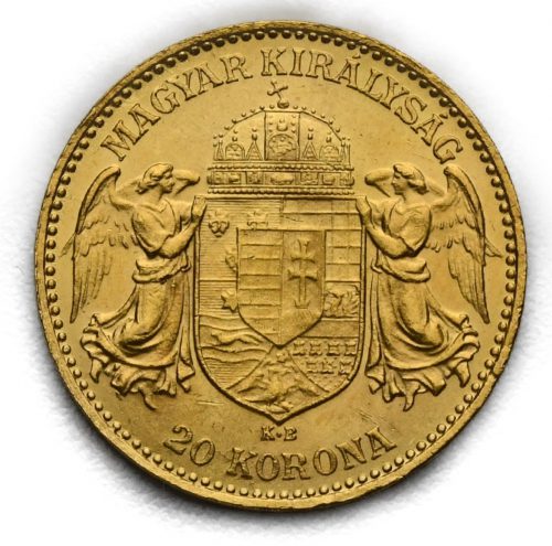 20 Koruna Františka Josefa I. 1902 KB