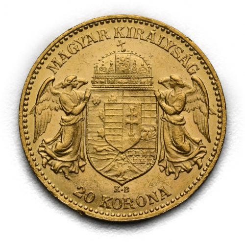 20 Koruna Františka Josefa I. 1902 KB