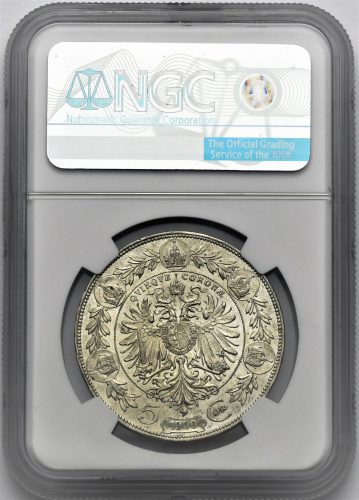 5 Koruna Františka Josefa I. 1900