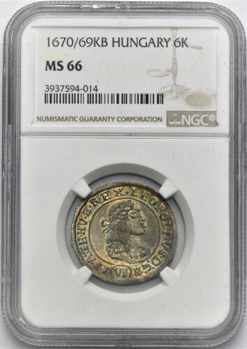 6 Krejcar Leopold I. 1670/69 KB