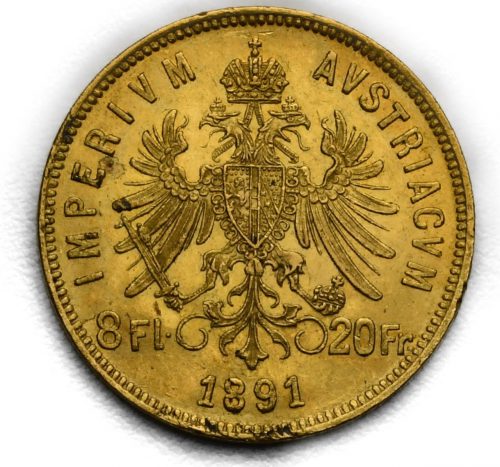 8 Zlatník Františka Josefa I. 1891