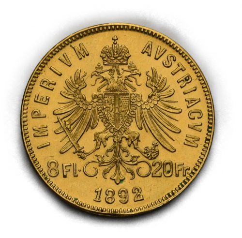 8 Zlatník Františka Josefa I. 1892