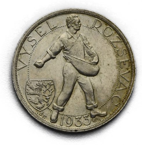 Stříbrná medaile – Antonín Švehla 1933