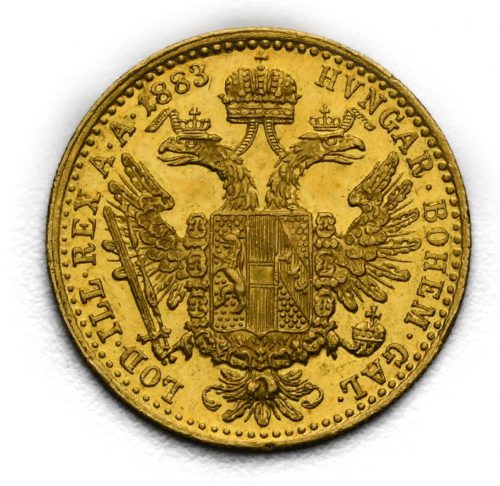 Dukát František Josef I. 1883