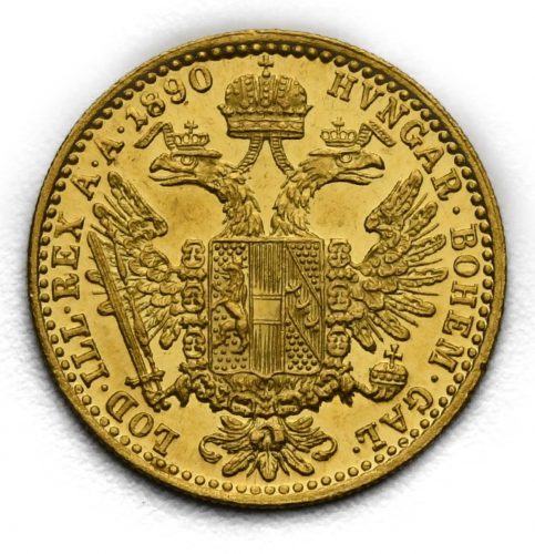 Dukát František Josef I. 1890