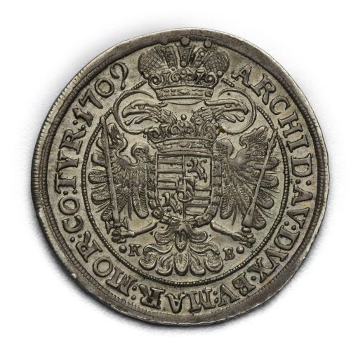 1/2 Tolar Josef I. 1709 KB – Varianta