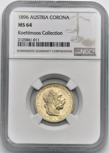 Koruna František Josef I. 1896