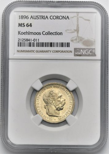 Koruna František Josef I. 1896