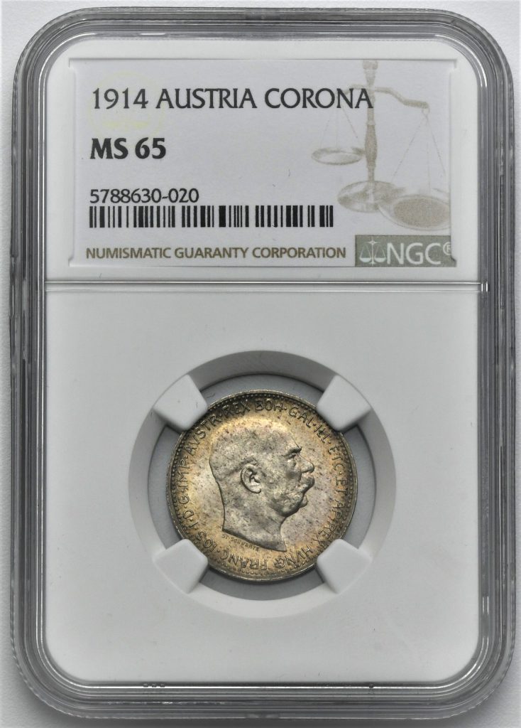 Koruna František Josef I. 1914