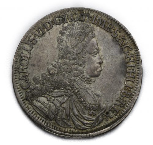 Tolar Karel VI. 1714 Hall