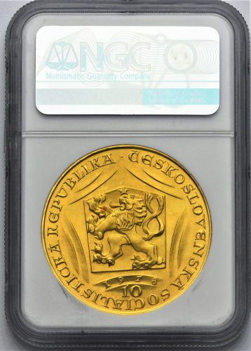 10 Dukát Karel IV. 1978