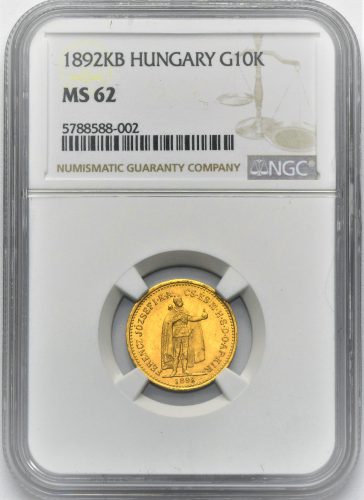 10 Koruna František Josef I. 1892 KB