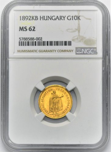 10 Koruna František Josef I. 1892 KB