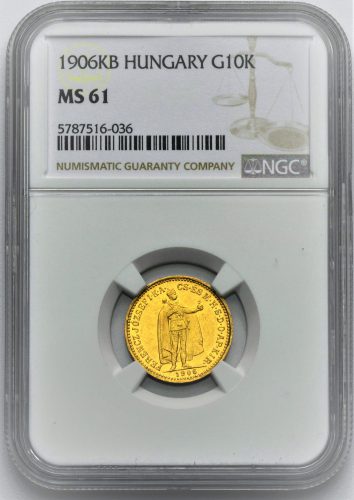 10 Koruna František Josef I. 1906 KB