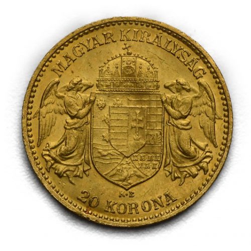 20 Koruna Františka Josefa I. 1908 KB