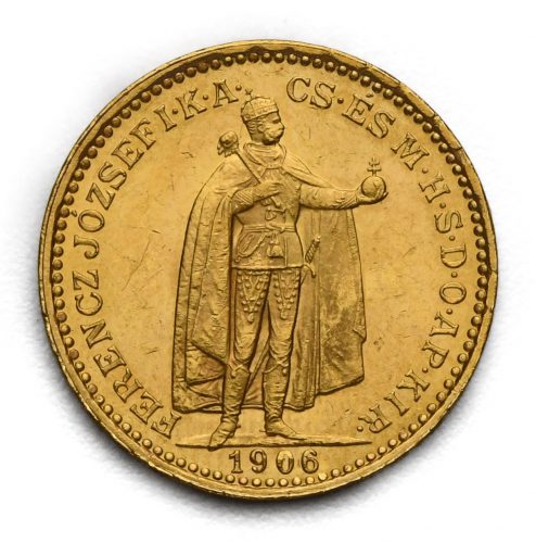 20 Koruna Františka Josefa I. 1906 KB