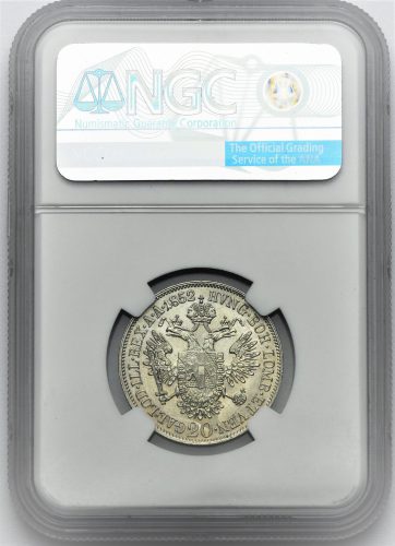 20 Krejcar Františka Josefa I. 1852 C – Hlava doleva (Kopírovat)