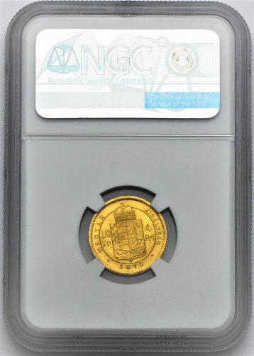 4 Forint František Josef I. 1870 KB ARTEX