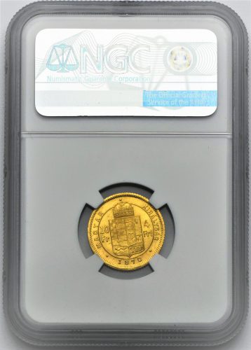 4 Forint František Josef I. 1870 KB ARTEX