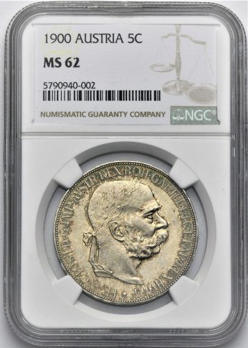 5 Koruna Františka Josefa I. 1900