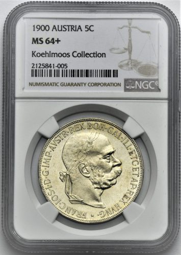 5 Koruna Františka Josefa I. 1900