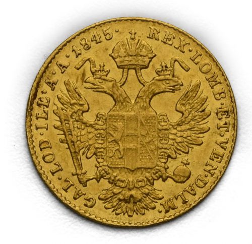 Dukát Ferdinand V. 1845 B
