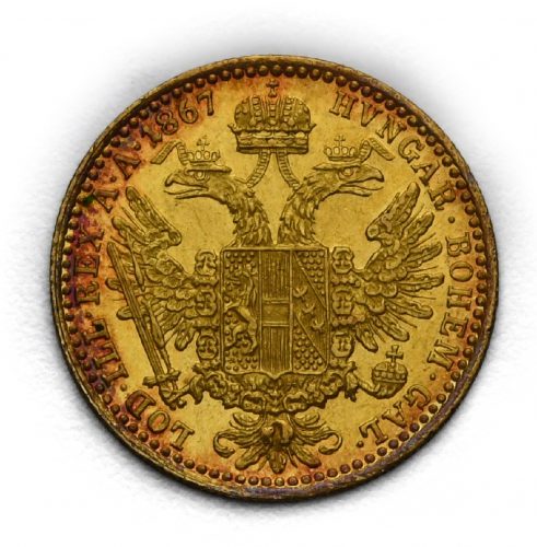 Dukát Františka Josefa I. 1867 A