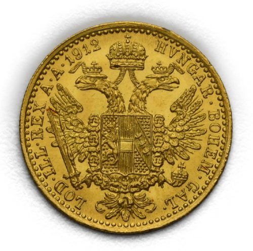 Dukát Františka Josefa I. 1912
