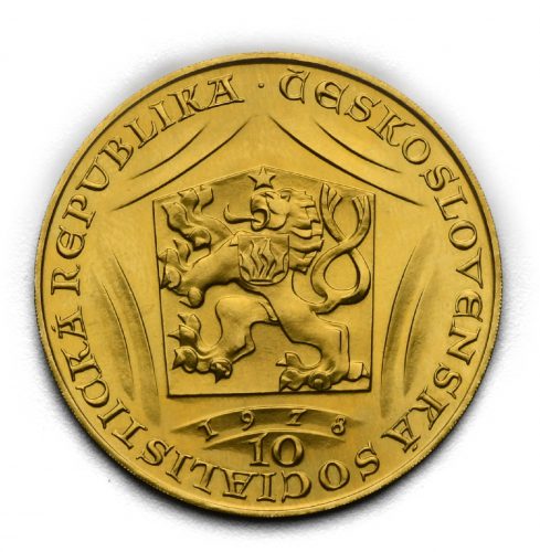 10 Dukát Karel IV. 1978