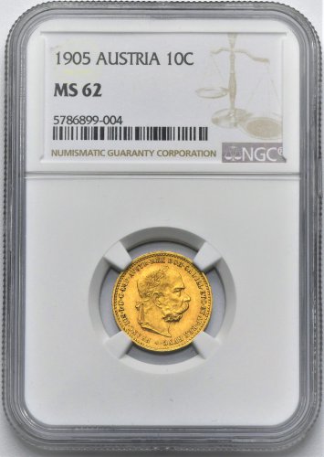 10 Koruna František Josef I. 1905