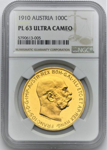 100 Koruna František Josef I. 1910