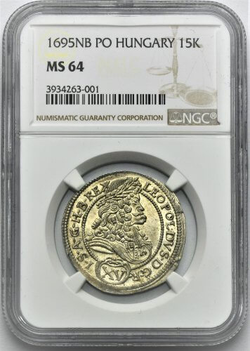 15 Krejcar Leopold I. 1695 NB/PO