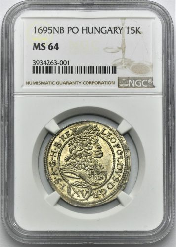15 Krejcar Leopold I. 1695 NB/PO