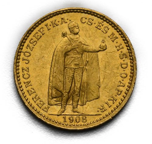 20 Koruna Františka Josefa I. 1908 KB