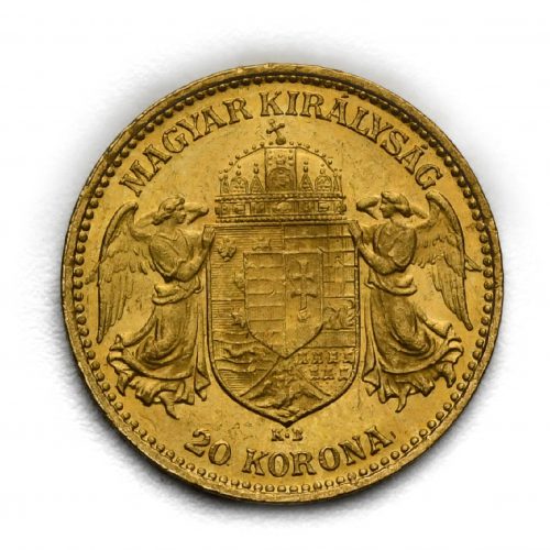 20 Koruna Františka Josefa I. 1908 KB