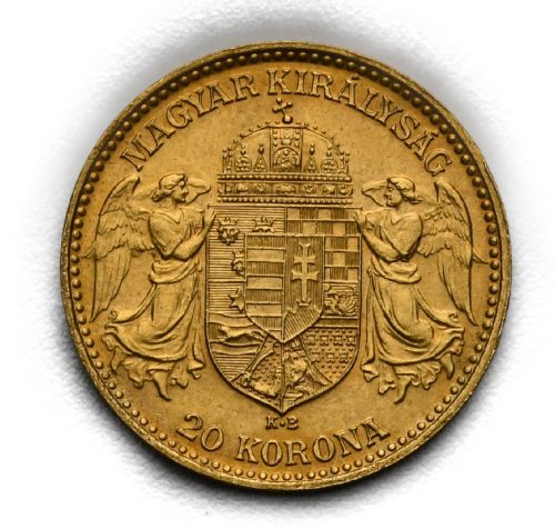 20 Koruna František Josef I. 1914 KB – Se znakem Bosny